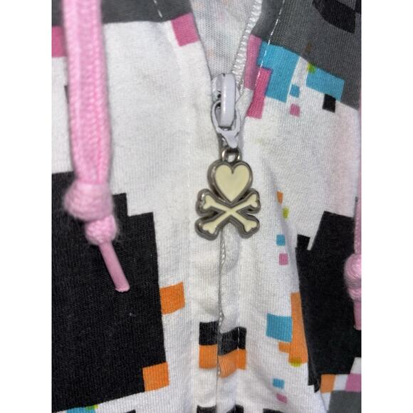 Vintage Tokidoki juniors Large hoodie skull graphic - Picture 11 of 12